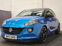 Used Vauxhall Adam S 70 HP (51 kW) 2017 Blue Hatchback