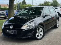 Used VW Golf VII Match 105 HP (77 kW) 2015 Black Hatchback