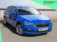 Used Skoda Scala SE L 108 HP (79 kW) 2023 Blue Hatchback