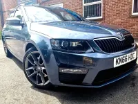 Gebraucht Skoda Octavia vRS 184 PS (135 kW) 2016 Grau Kombi