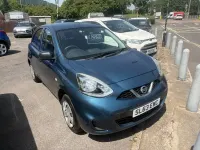 Used Nissan Micra Visia 2013 Blue Hatchback