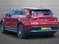 Used Mercedes EQC400 AMG line 300 kW (408 HP) 2023 Red SUV