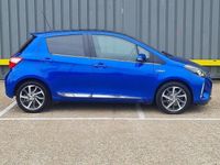 Used Toyota Yaris Hybrid 2018 Blue Hatchback
