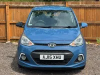 Used Hyundai i10 Premium 87 HP (63 kW) 2015 Blue Hatchback