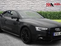 Used Audi A5 Black Edition 190 HP (139 kW) 2016 Black Coupe