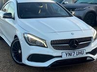 Used Mercedes CLA220 AMG line 177 HP (130 kW) 2017 White Sedan