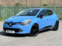 Used Renault Clio Dynamique 90 HP (66 kW) 2016 Blue Hatchback