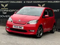 Usado Skoda Citigo-e IV SE L 61 kW (83 CV) 2020 Rojo Utilitario