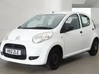 Begagnad Citroën C1 2012 Vit Halvkombi