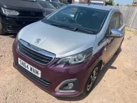 Used Peugeot 108 Allure 82 HP (60 kW) 2014 Purple Hatchback