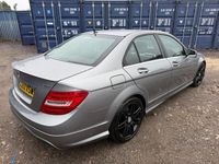 Used Mercedes C220 AMG 2013 Silver Sedan