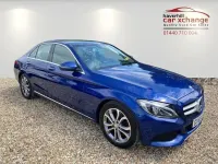 Used Mercedes C300 Premium 2015 Blue Sedan