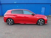 Used Peugeot 308 Premium 2022 Red Hatchback