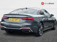 Usado Audi A5 S-Line 150 HP (110 kW) 2022 Cinzento Coupé