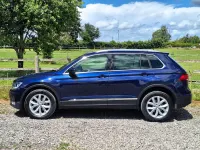 Used VW Tiguan SE 150 HP (110 kW) 2016 Blue SUV