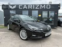 Used Vauxhall Astra Elite 200 HP (147 kW) 2018 Black Hatchback