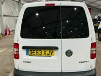 Used VW Caddy Startline 102 HP (75 kW) 2013 White MPV