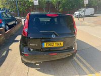 Used Nissan Note N-TEC 2012 Black Hatchback