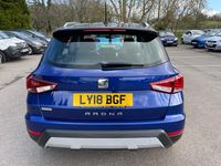 Used Seat Arona XCELLENCE 115 HP (84 kW) 2018 Blue SUV