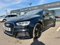 Usado Audi A3 Sportback S-Line 150 HP (110 kW) 2018 Preto Citadino