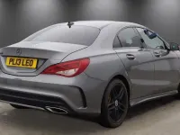 Used Mercedes CLA180 AMG line 122 HP (89 kW) 2018 Grey Coupe