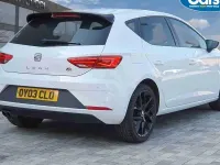 Used Seat Leon FR 125 HP (91 kW) 2018 White Hatchback