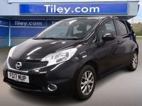 Used Nissan Note Acenta Premium 80 HP (58 kW) 2017 Black Hatchback