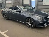 Used Mercedes E200 AMG line 2015 Grey Cabriolet