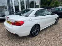 Begagnad BMW 420 M Sport 2015 Vit Cab