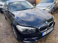 Used BMW 120 Sport Line 2015 Black Hatchback