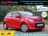 Used Citroën C1 Feel 68 HP (50 kW) 2016 Red Hatchback
