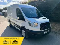 Used Ford Transit 130 HP (95 kW) 2019 White Van