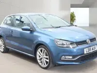 Used VW Polo SEL 2015 Blue Hatchback