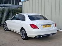 Used Mercedes C220 170 HP (125 kW) 2017 White Sedan