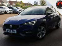 Used Seat Leon FR 204 HP (150 kW) 2020 Blue Hatchback