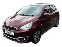 Used Mitsubishi Mirage 79 HP (58 kW) 2019 Mauve/purple Hatchback