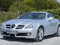 Used Mercedes SLK350 268 HP (197 kW) 2009 Silver Cabriolet