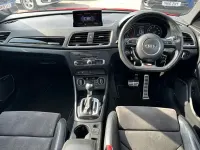 Used Audi Q3 Black Edition 184 HP (135 kW) 2018 Red SUV