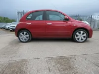 Used Nissan Micra N-TEC 2010 Red Hatchback