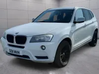 Begagnad BMW X3 Sport Line 184 HK (135 kW) 2011 Vit SUV