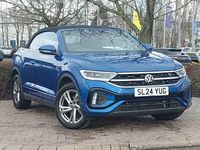 Used VW T-Roc Cabriolet R-line 150 HP (110 kW) 2024 Blue Cabriolet