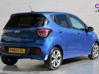 Used Hyundai i10 66 HP (48 kW) 2019 Blue Hatchback