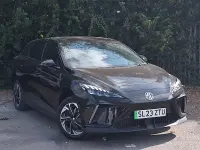 Used MG MG4 EV Trophy 149 kW (203 HP) 2023 Black Hatchback