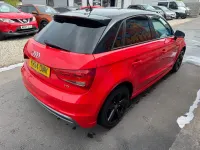Used Audi A1 S-Line 105 HP (77 kW) 2014 Red Hatchback