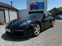 Used Porsche 718 300 HP (220 kW) 2016 Black Cabriolet