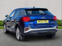 Begagnad Audi Q2 S-Line 147 HK (108 kW) 2023 Blå SUV