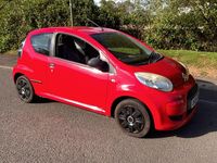 Used Citroën C1 68 HP (50 kW) 2009 Red Hatchback