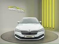 Used Skoda Superb SE 150 HP (110 kW) 2022 White Hatchback