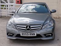 Begagnad Mercedes E350 2009 Silver Sportkupé