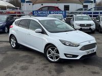 Used Ford Focus Zetec 120 HP (88 kW) 2017 White Hatchback